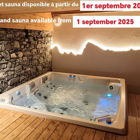 Chez Leon, Jacuzzi Et Sauna Des Le 1Er Septembre 2025 Samoëns Dış mekan fotoğraf