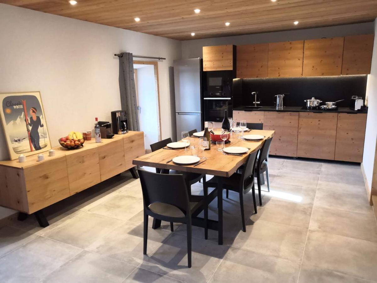 Chez Leon, Jacuzzi Et Sauna Des Le 1Er Septembre 2025 Samoëns Dış mekan fotoğraf