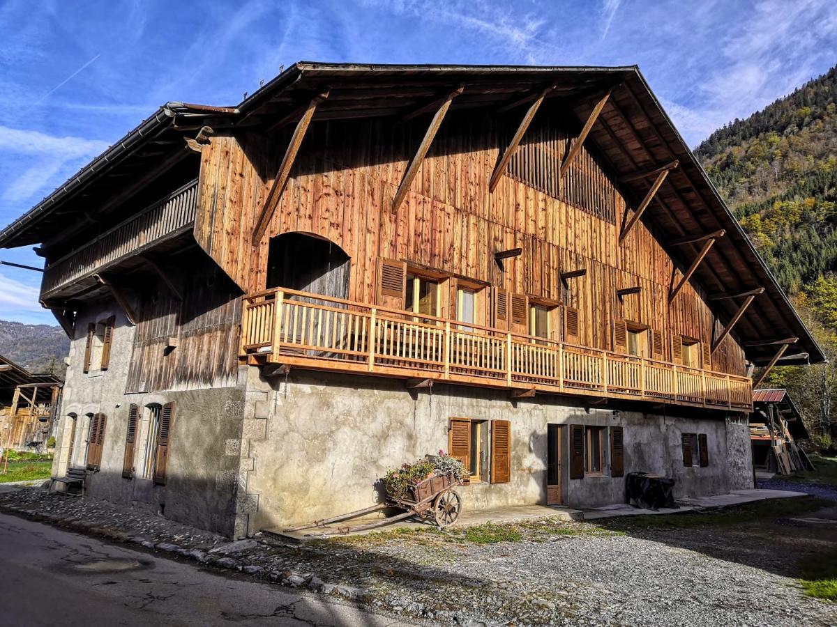 Chez Leon, Jacuzzi Et Sauna Des Le 1Er Septembre 2025 Samoëns Dış mekan fotoğraf