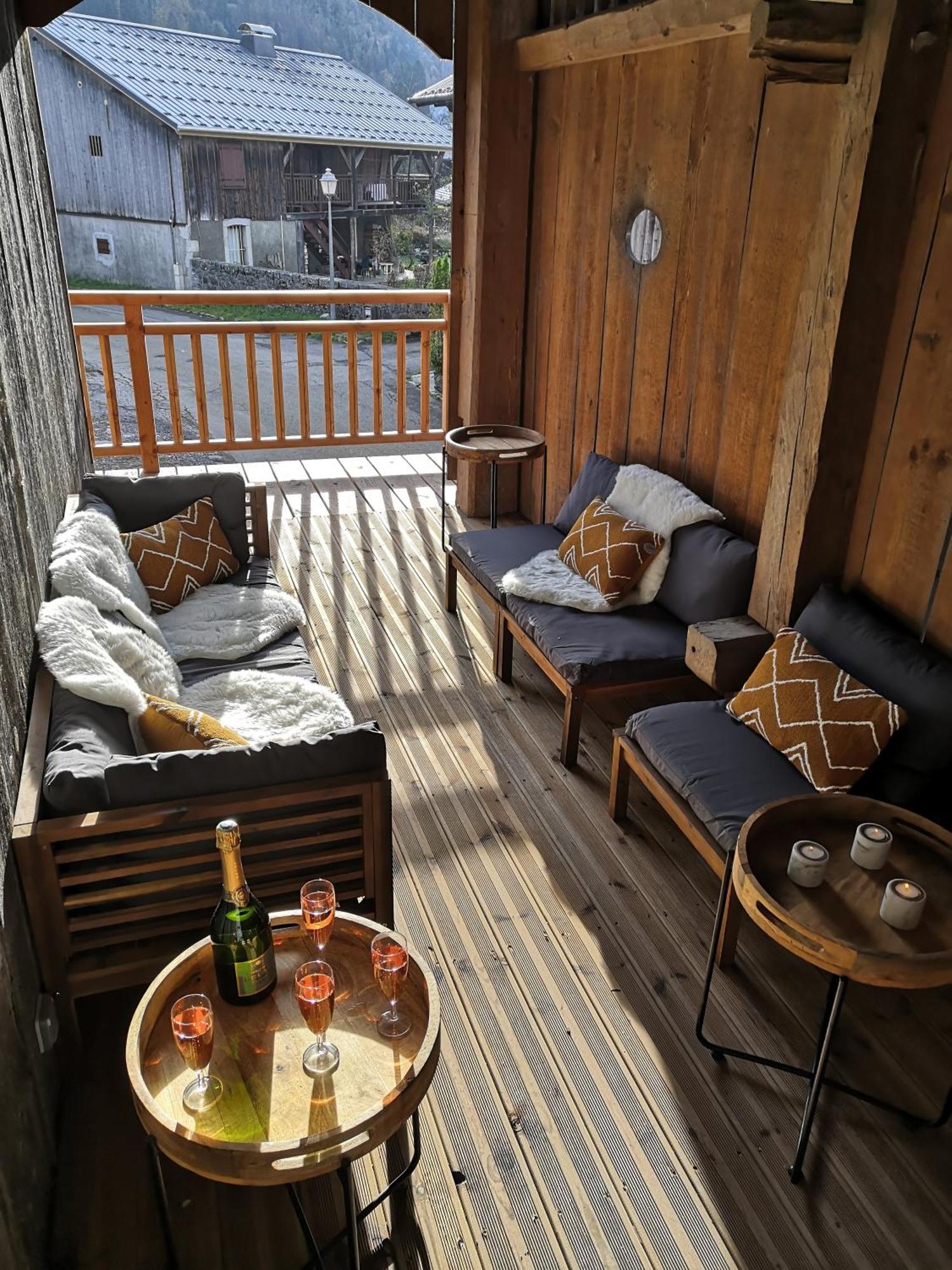 Chez Leon, Jacuzzi Et Sauna Des Le 1Er Septembre 2025 Samoëns Dış mekan fotoğraf